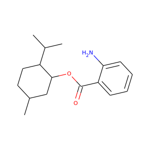 Menthyl Anthranilate 134 09 8 Chemical Safety Models Suppliers Regulation And Patents Chemchart<script async src=